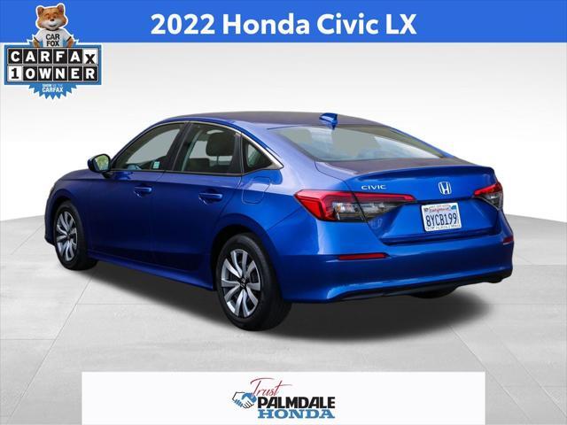 used 2022 Honda Civic car, priced at $22,991