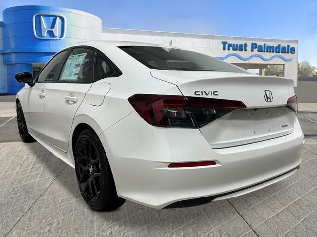 new 2025 Honda Civic Hybrid car, priced at $30,555