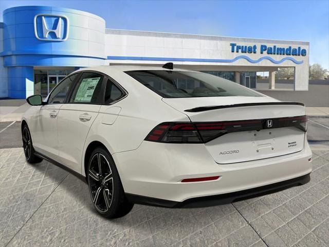 new 2025 Honda Accord Hybrid car, priced at $35,260