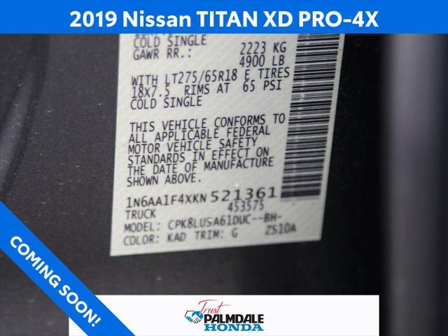 used 2019 Nissan Titan XD car