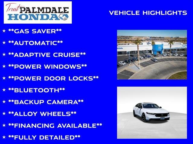 used 2025 Honda Accord Hybrid car, priced at $32,236