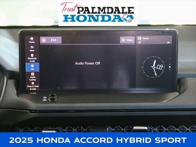 used 2025 Honda Accord Hybrid car, priced at $32,236