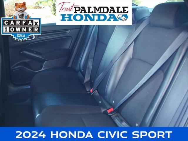 used 2024 Honda Civic car, priced at $24,991