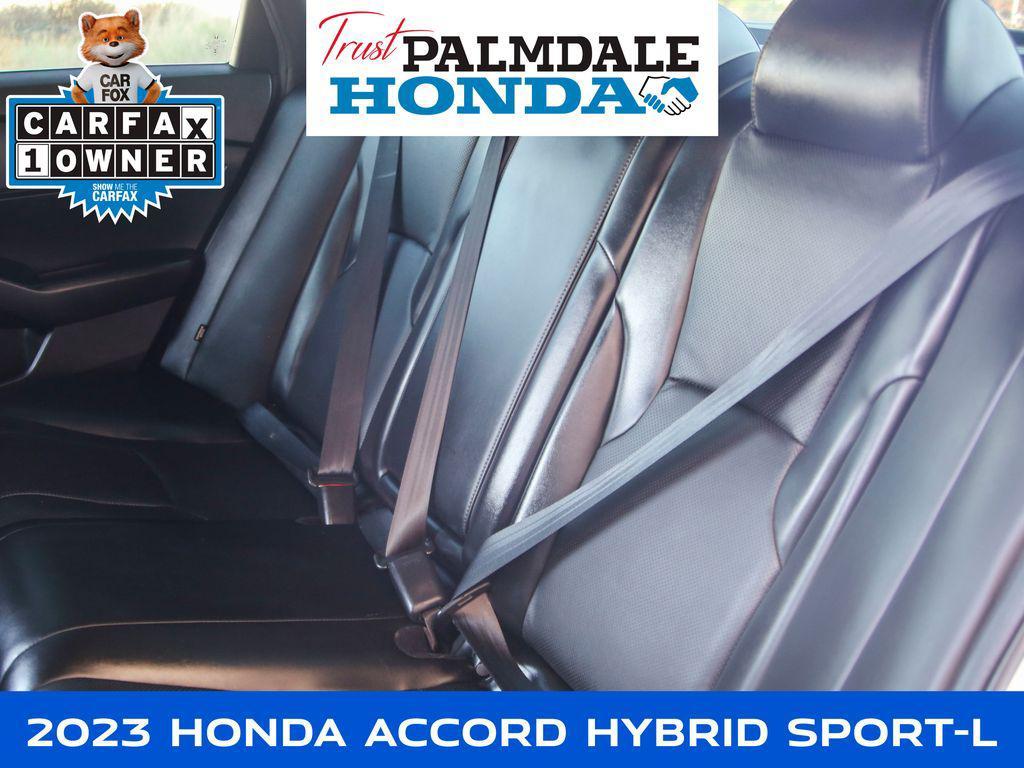 used 2023 Honda Accord Hybrid car, priced at $27,651