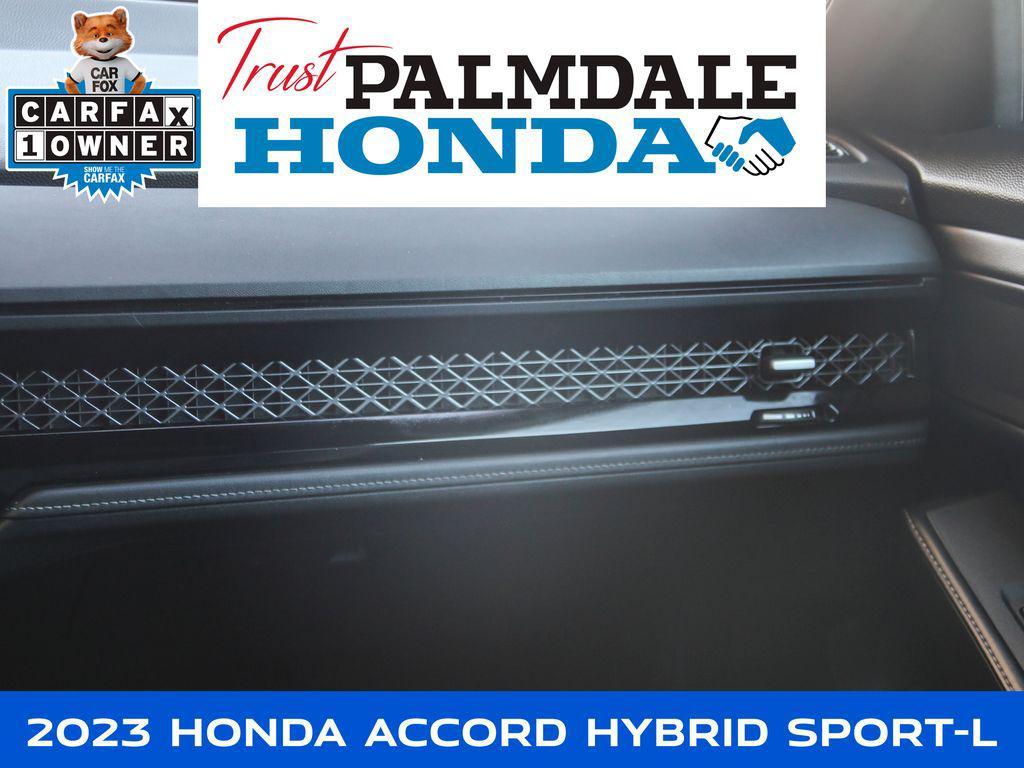 used 2023 Honda Accord Hybrid car, priced at $24,558
