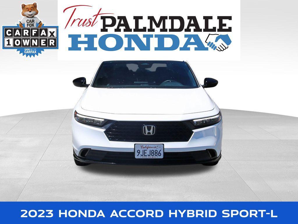 used 2023 Honda Accord Hybrid car, priced at $24,558