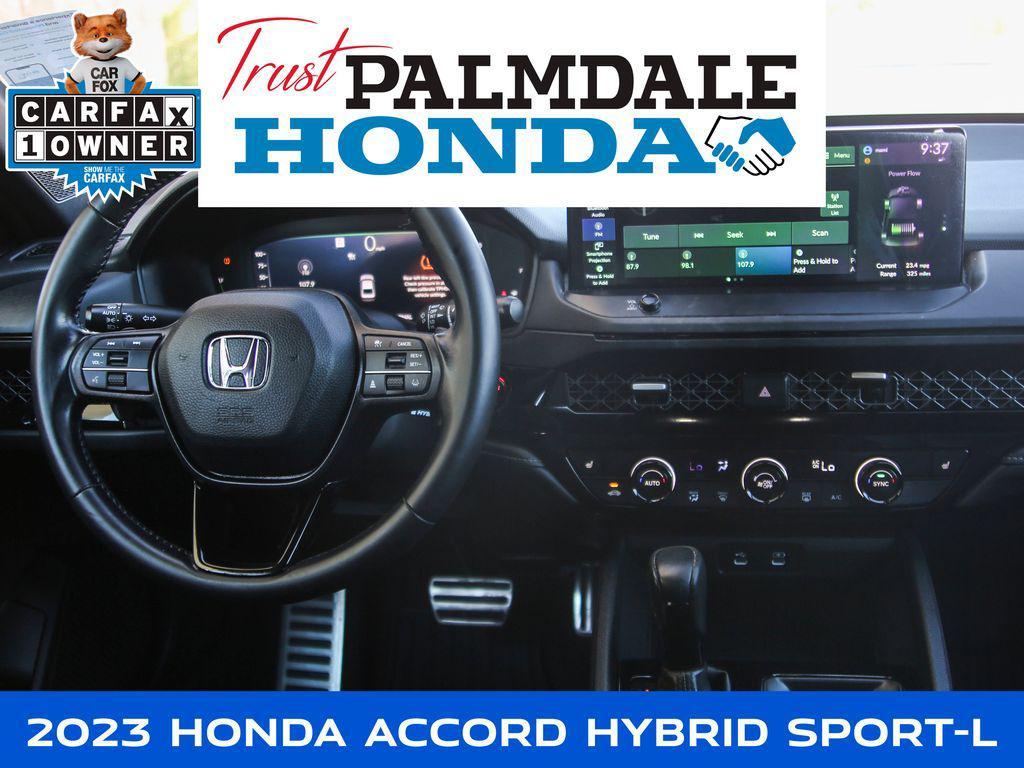 used 2023 Honda Accord Hybrid car, priced at $24,558