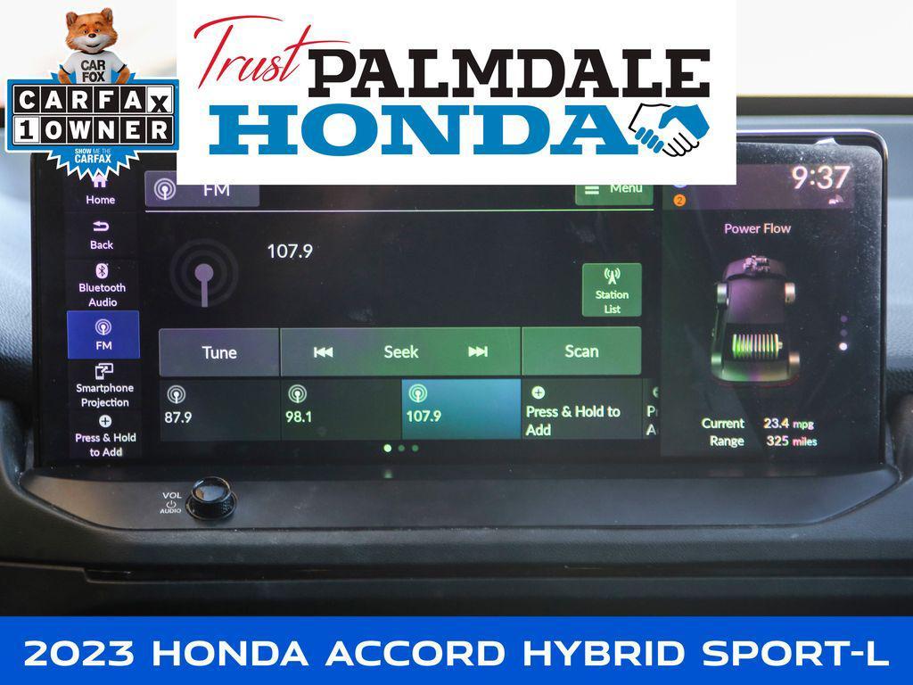 used 2023 Honda Accord Hybrid car, priced at $24,558