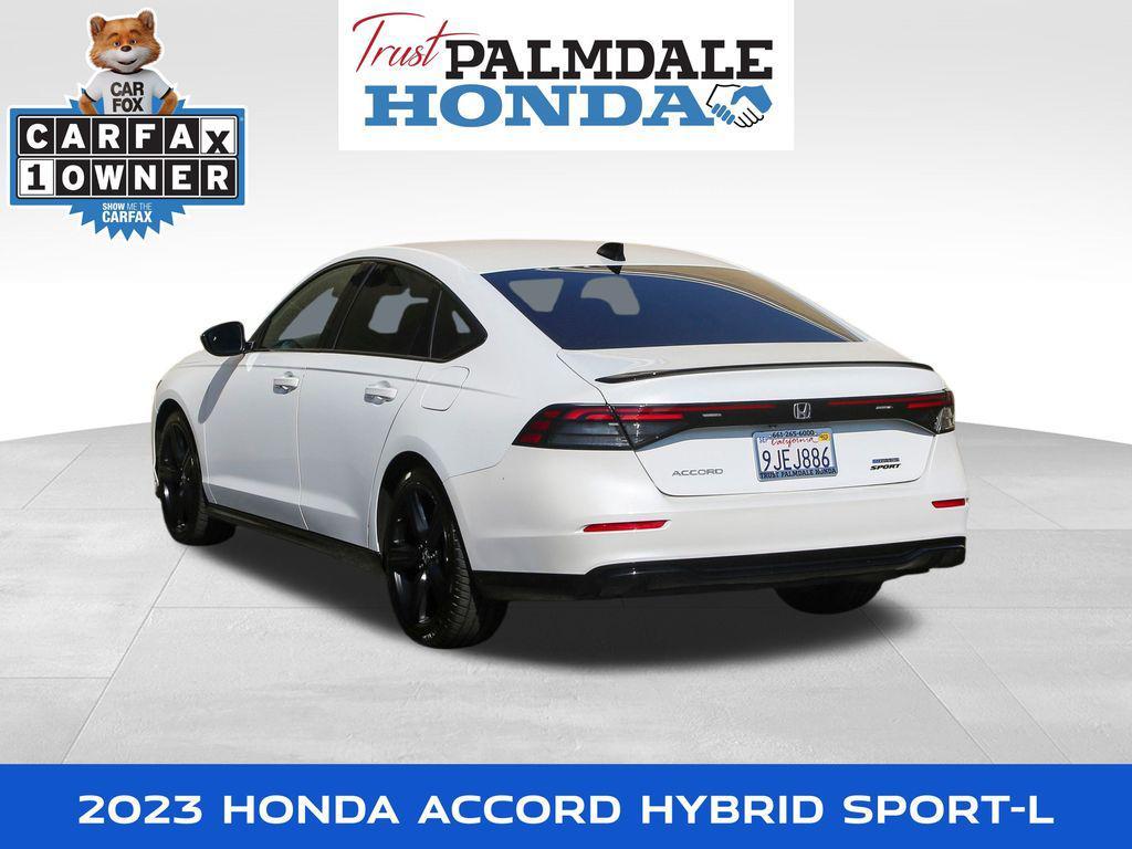 used 2023 Honda Accord Hybrid car, priced at $27,651