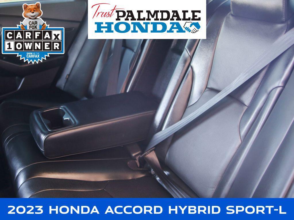 used 2023 Honda Accord Hybrid car, priced at $27,651