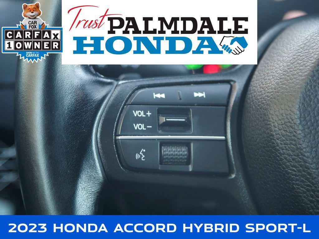 used 2023 Honda Accord Hybrid car, priced at $24,558