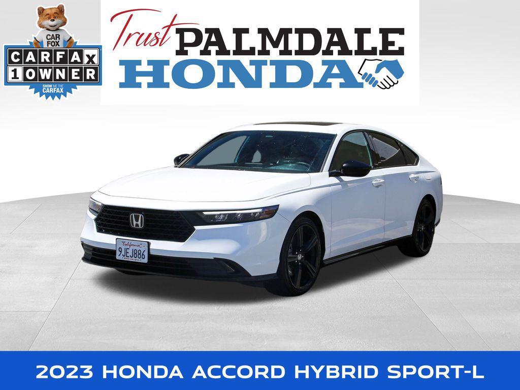 used 2023 Honda Accord Hybrid car, priced at $24,558