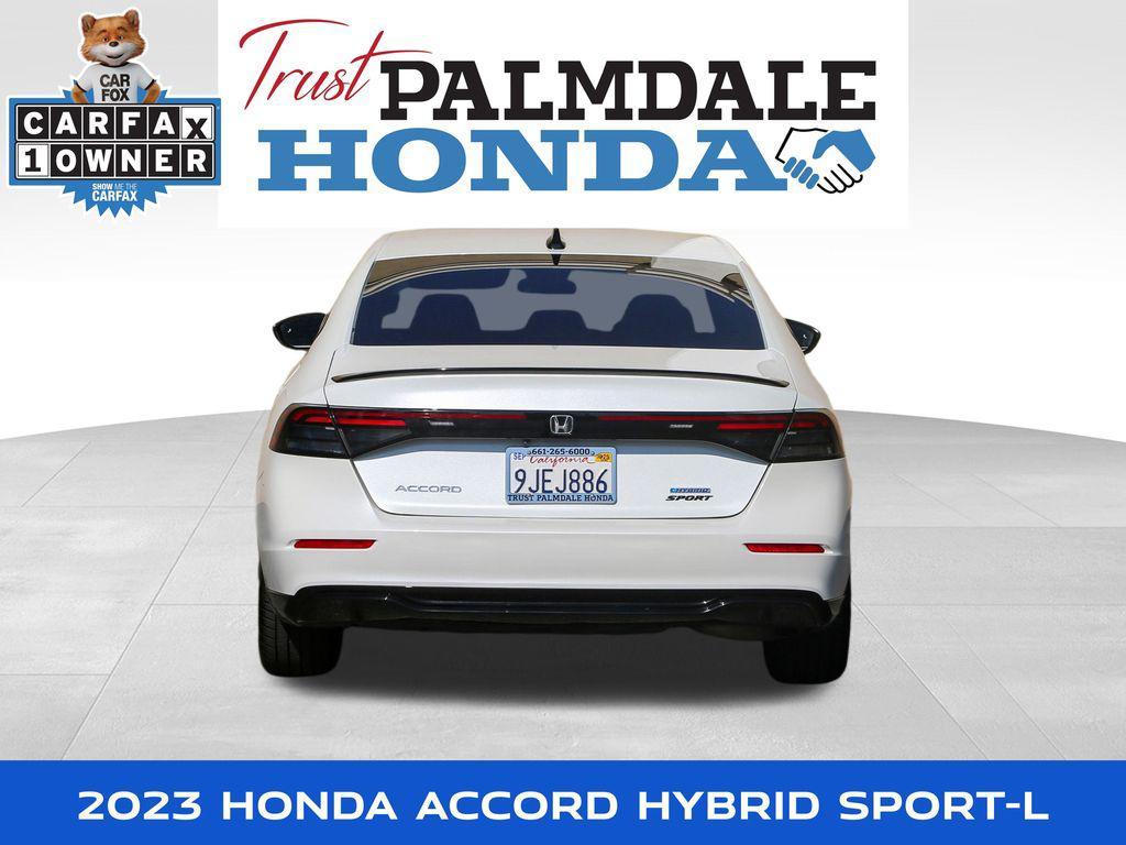 used 2023 Honda Accord Hybrid car, priced at $24,558