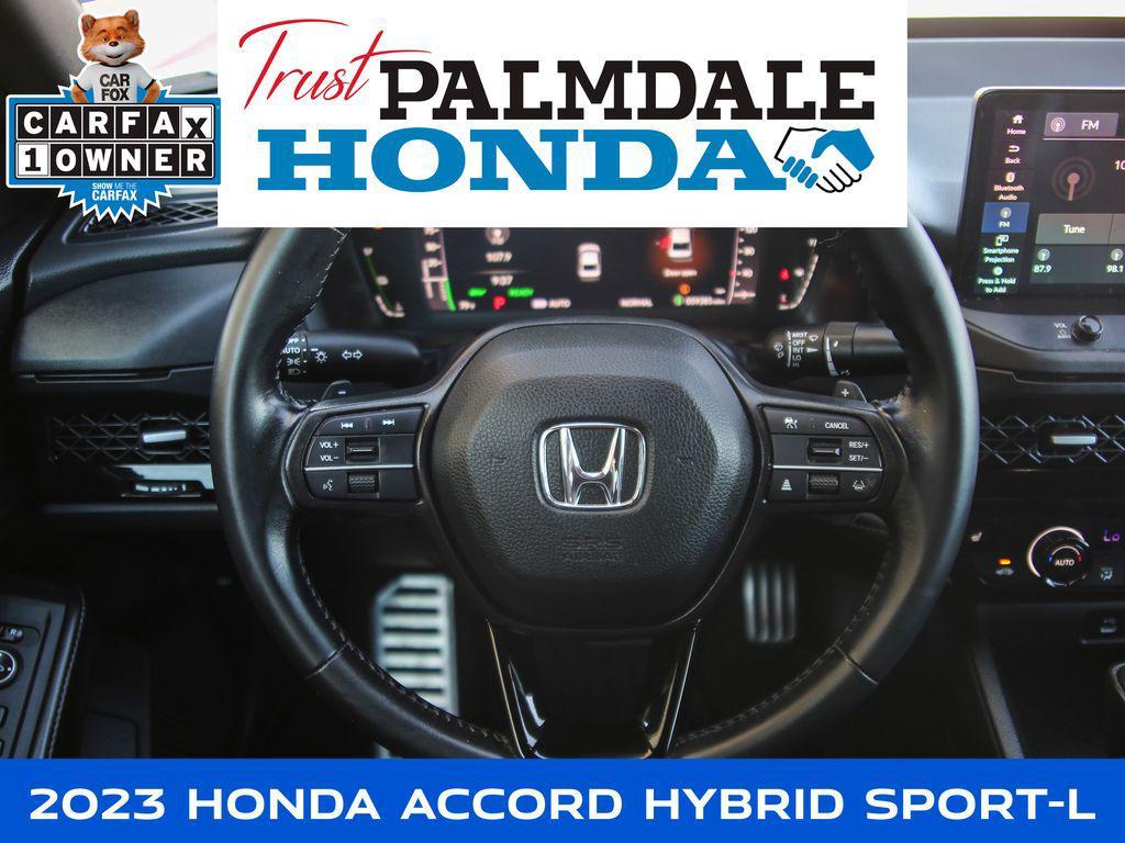 used 2023 Honda Accord Hybrid car, priced at $24,558