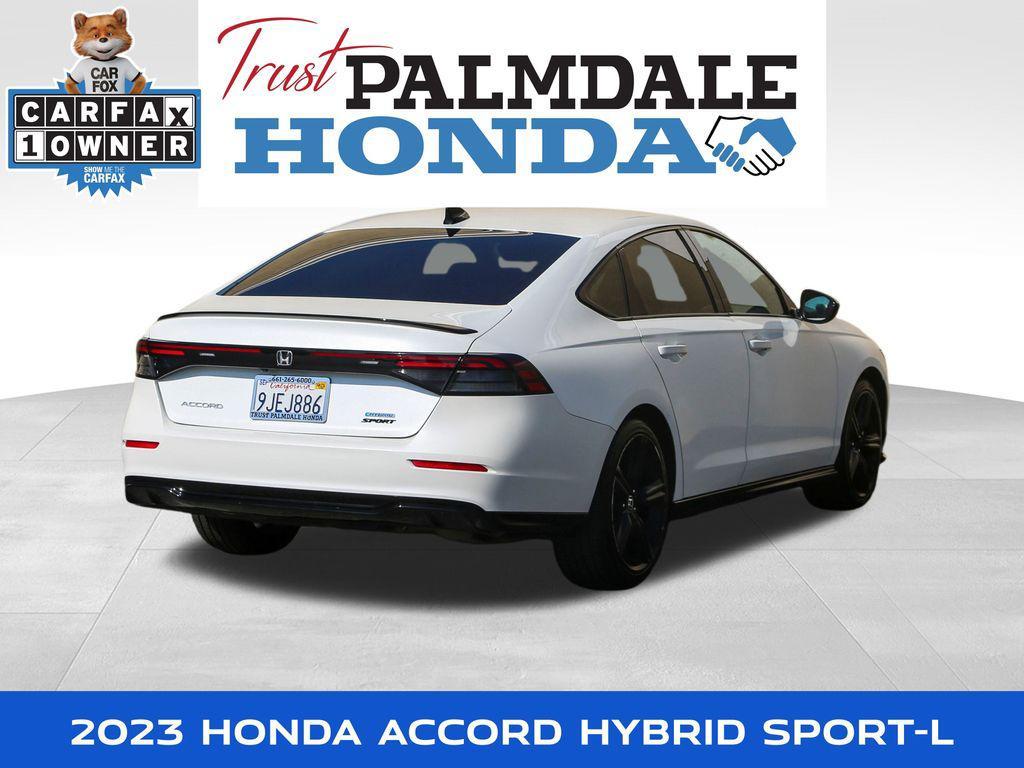 used 2023 Honda Accord Hybrid car, priced at $24,558