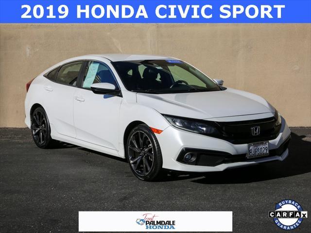 used 2019 Honda Civic car, priced at $20,239