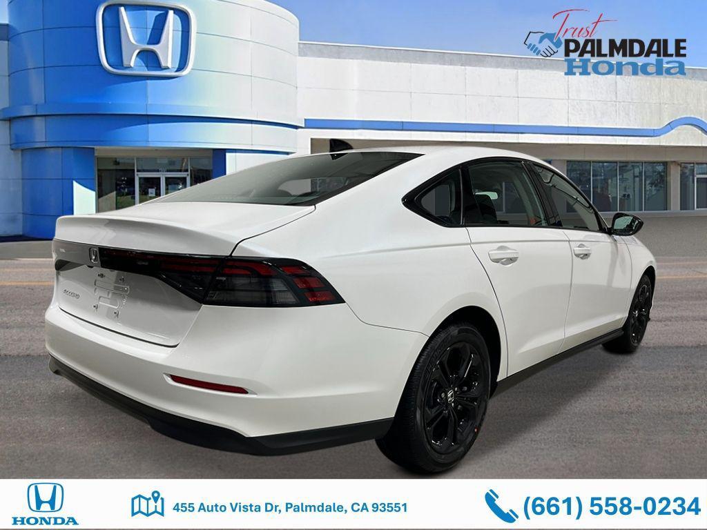 new 2025 Honda Accord car, priced at $32,210