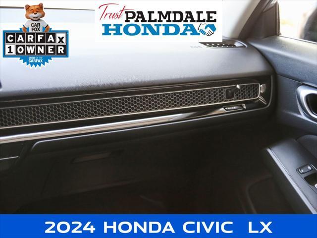 used 2024 Honda Civic car, priced at $24,991