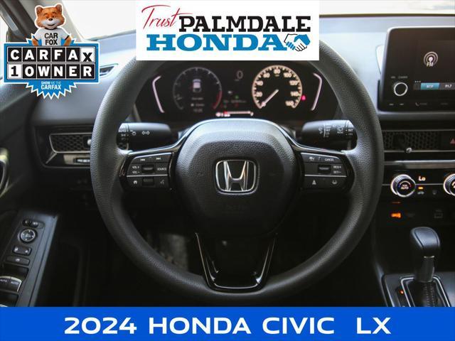 used 2024 Honda Civic car, priced at $24,991