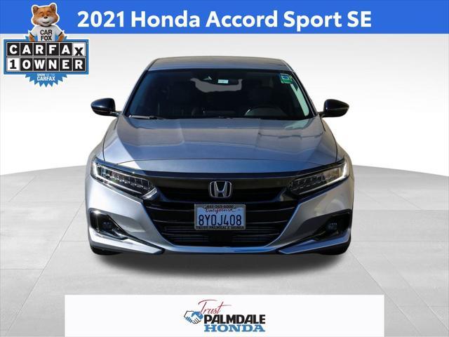 used 2021 Honda Accord car, priced at $25,991