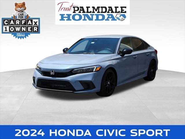 used 2024 Honda Civic car, priced at $26,991