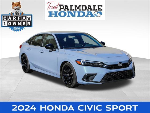 used 2024 Honda Civic car, priced at $26,991