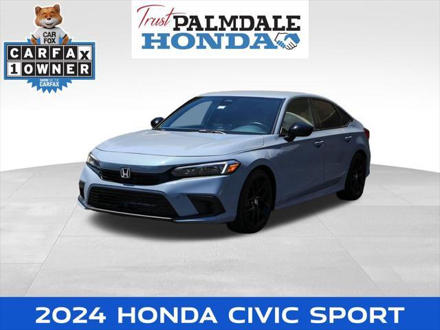 used 2024 Honda Civic car, priced at $26,991