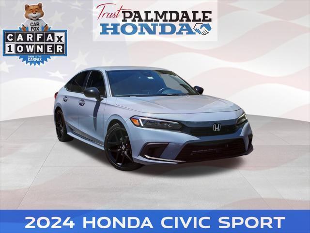 used 2024 Honda Civic car, priced at $26,991