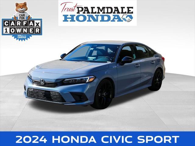 used 2024 Honda Civic car, priced at $26,991