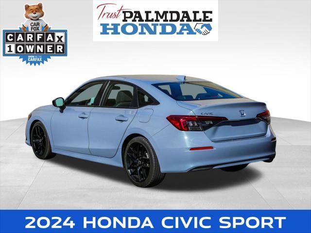 used 2024 Honda Civic car, priced at $26,991
