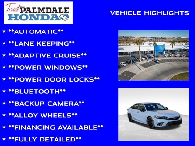 used 2024 Honda Civic car, priced at $26,991