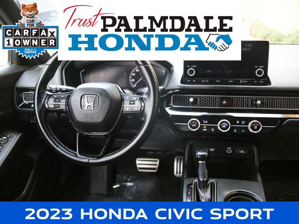 used 2023 Honda Civic car, priced at $23,591