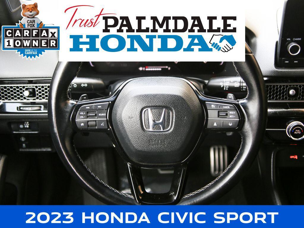 used 2023 Honda Civic car, priced at $23,591