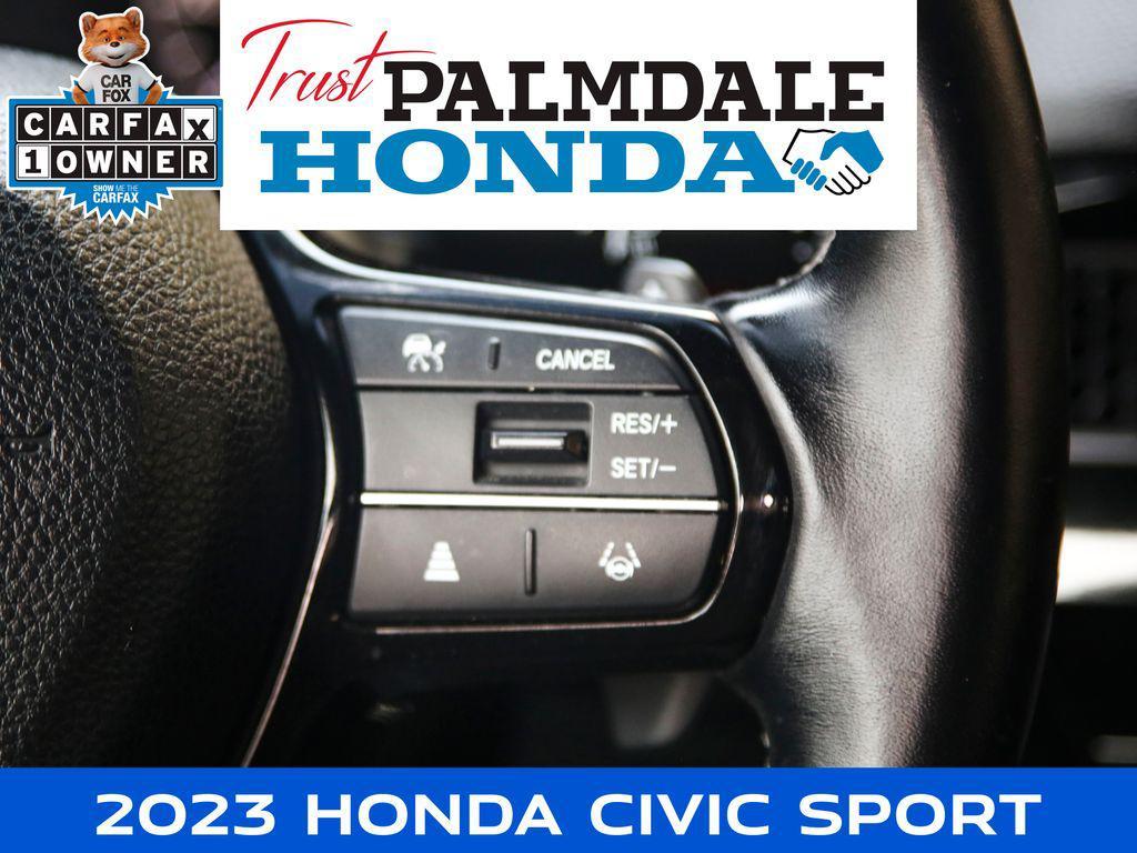 used 2023 Honda Civic car, priced at $23,591