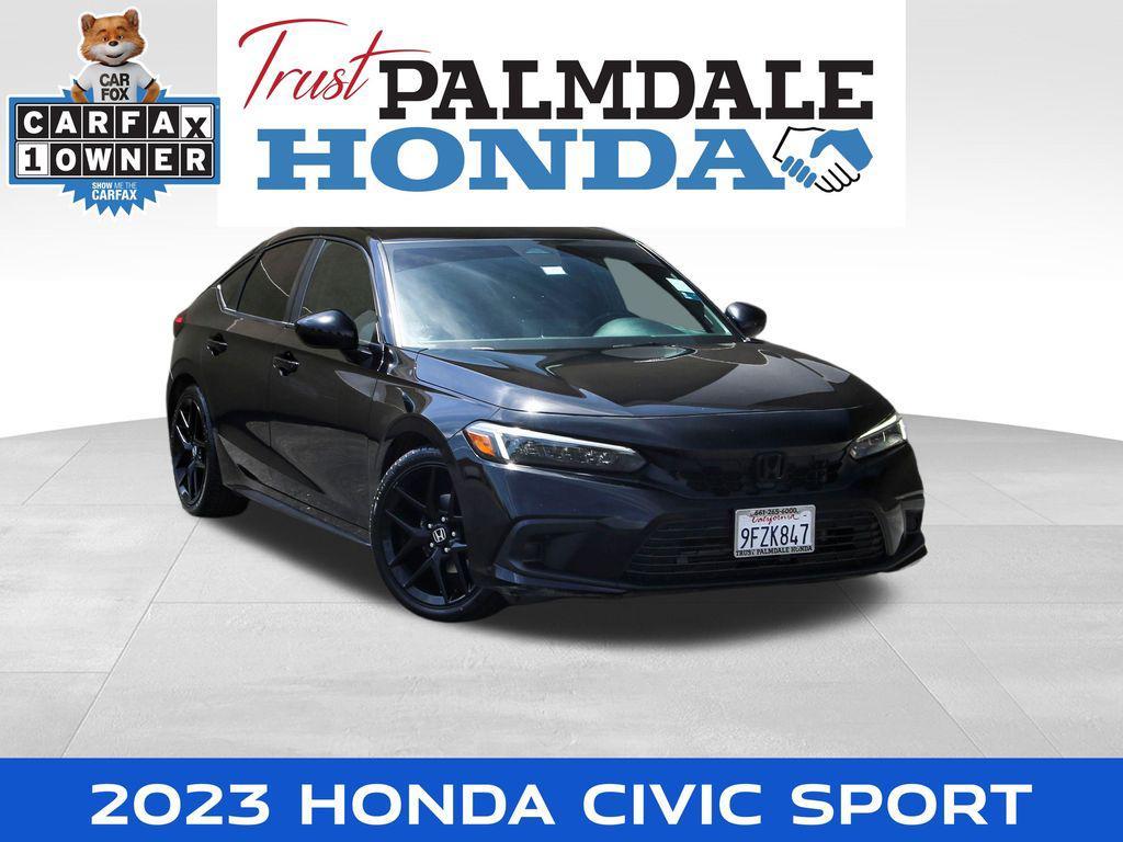 used 2023 Honda Civic car, priced at $23,591