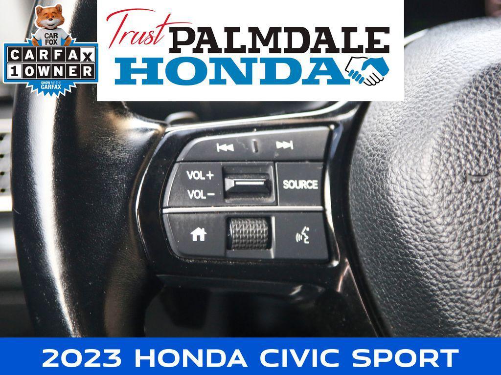 used 2023 Honda Civic car, priced at $23,591