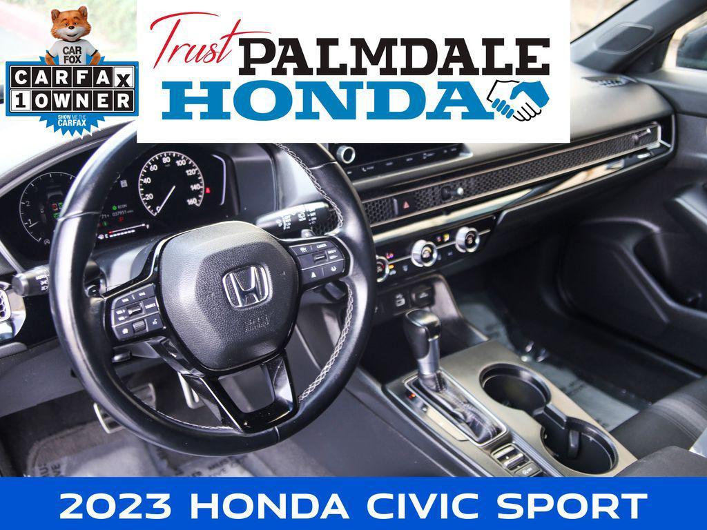 used 2023 Honda Civic car, priced at $23,591