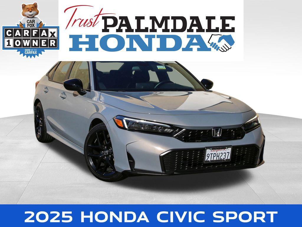 used 2025 Honda Civic car, priced at $25,906