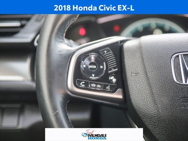 used 2018 Honda Civic car, priced at $19,791