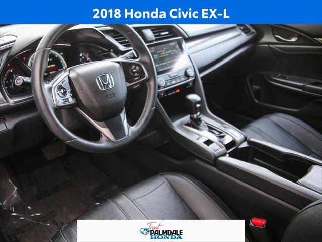 used 2018 Honda Civic car, priced at $19,791