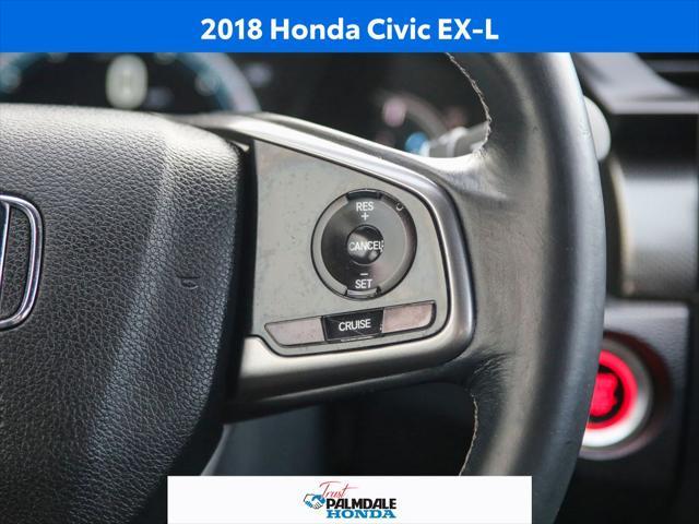 used 2018 Honda Civic car, priced at $19,791