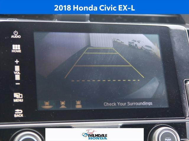 used 2018 Honda Civic car, priced at $19,791