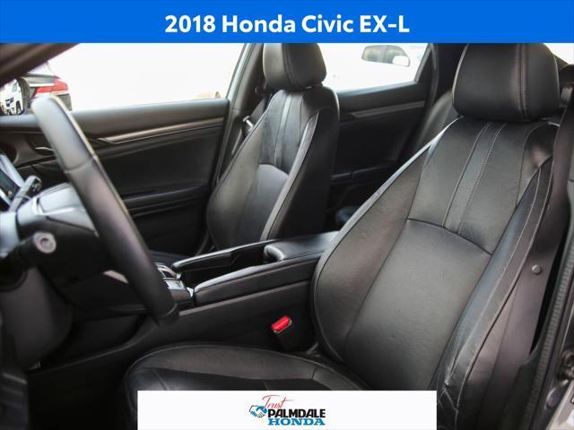 used 2018 Honda Civic car, priced at $19,791