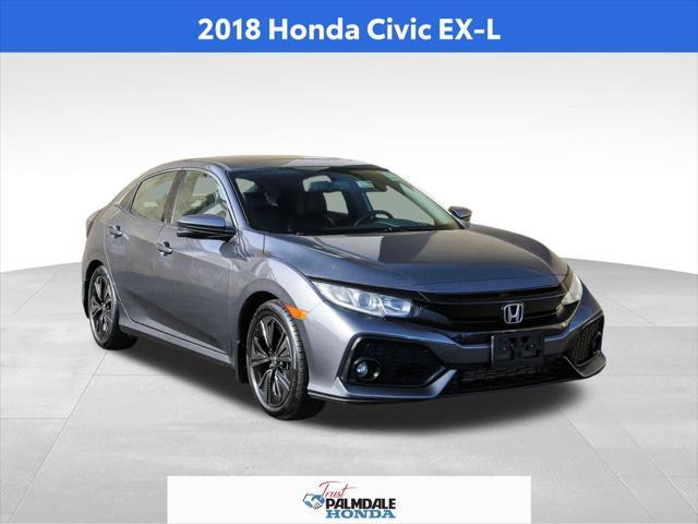 used 2018 Honda Civic car, priced at $19,791