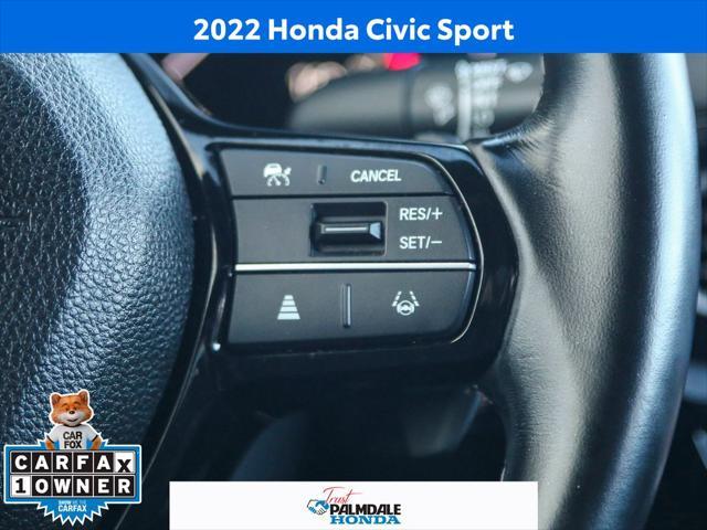 used 2022 Honda Civic car, priced at $20,901