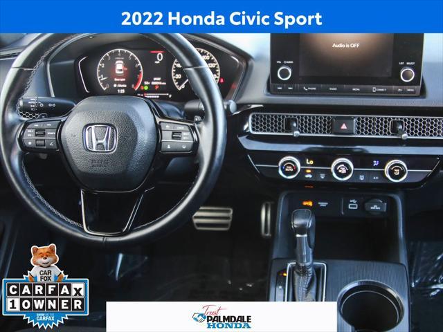 used 2022 Honda Civic car, priced at $20,901