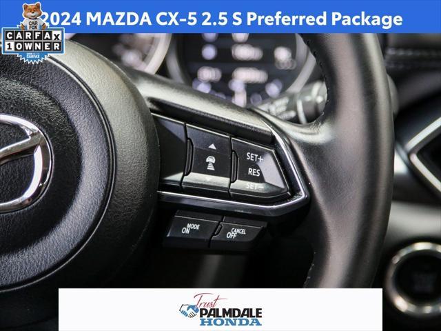 used 2024 Mazda CX-5 car, priced at $29,991