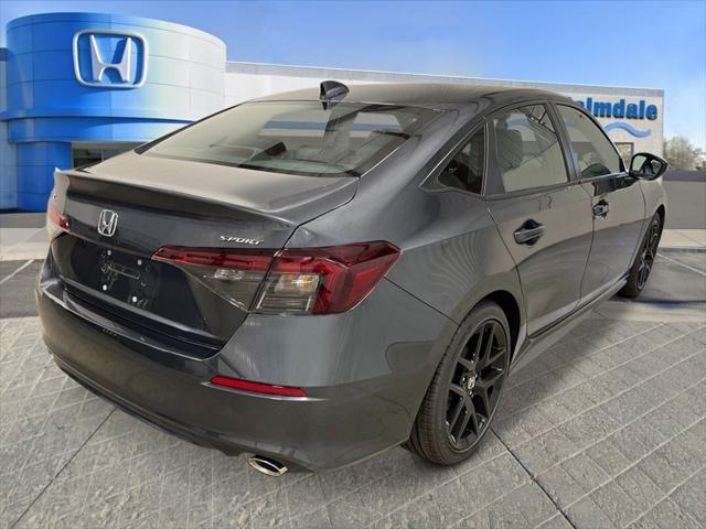 new 2025 Honda Civic car, priced at $27,400