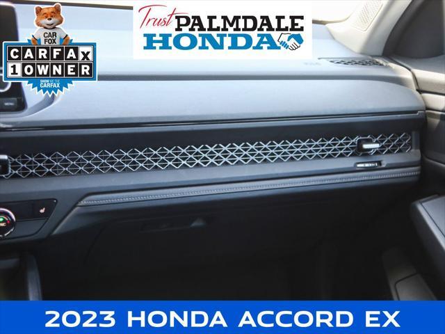 used 2023 Honda Accord car, priced at $25,391