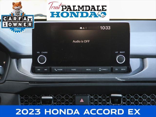used 2023 Honda Accord car, priced at $25,391